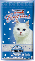 Наповнювач Benek Crystal Standard Natural силіконовий не злипається 3.8 л (5905397010784)