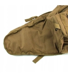 Рюкзак сумка 70 л Койот нейлон 600D Оксфорд с базой для модульной системы (Molle) двухлямковый из зносостойкого водонепроницаемого материала - изображение 10