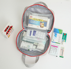 Органайзер-сумка для ліків "STANDART MAXI". Розмір 24х17х8 см. Синій колір - зображення 4