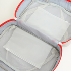 Органайзер-сумка для лекарств "STANDART MAXI". Размер 24х17х8 см. Синий цвет - изображение 8
