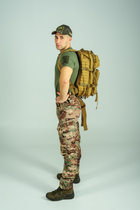 Тактический военный рюкзак SINGLE SWORD 36-50L. Койот - изображение 6
