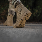 Высокие тактические кеды (ботинки-полуберцы) 43 размер (28,1 см) тактические (военные) треккинговые демисезонные Coyote (Койот) M-tac для ВСУ - изображение 9