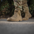 Високі тактичні кеди (черевики-напівберці) 42 розмір (27,3 см) тактичні (військові) трекінгові демісезонні Coyote (Койот) M-tac для ЗСУ - зображення 10