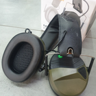 Навушники тактичні Earmor M30, активні, NRR 24, колір – Олива, активні навушники військові (243808) - зображення 3