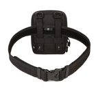 Підсумок тактичний на сумку, рюкзак, пояс, органайзер, аптечка EDC Protector Plus A007 Black - зображення 4