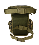 Сумка тактична набедрена (Leg-Bag) EDC Protector Plus K314 green pixel - зображення 3