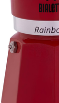 Гейзерна кавоварка Bialetti Rainbow 6 Cup Red 300 мл (8006363018487) - зображення 2