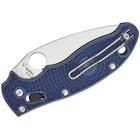 Складаний ніж Spyderco Manix 2 CPM S110V dark blue C101PDBL2 - зображення 4