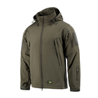 Мужской Комплект M-TAC на флисе Куртка + Брюки / Утепленная Форма SOFT SHELL олива размер M 44-46 - изображение 3