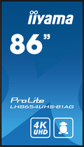 Монітор 86" iiyama ProLite LH8654UHS-B1AG - зображення 3