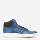 Zimowe sneakersy męskie na platformie wysokie ocieplane Adidas Hoops 2.0 Mid GZ7939 42.5 (8.5UK) 27 cm Granatowe (4064047615289) - obraz 1