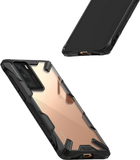 Etui plecki Ringke Fusion X do Huawei P40 Black (8809716071180) - obraz 3
