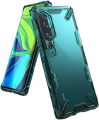 Etui plecki Ringke Fusion X do Xiaomi Mi Note 10/10 Pro Green (8809688897351) - obraz 1