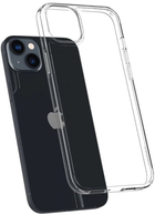 Etui plecki Spigen Air Skin Hybrid do Apple iPhone 14 Crystal Clear (8809811865103) - obraz 3