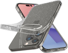 Etui plecki Spigen Liquid Crystal Glitter do Apple iPhone 14 Pro Rose quartz (8809811864519) - obraz 7