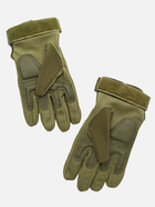 Чоловічі рукавиці XXL колір хакі No Brand ЦБ-00229366 - зображення 2