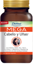 Suplement diety Dietisa Mega Cabello y Unas 60 kapsułek (8414200200221) - obraz 1