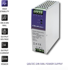 Zasilacz Qoltec na szynę DIN 120 W, 24 V, 5 A (50904) (5901878509044) - obraz 6