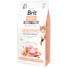 Сухой корм для кошек Brit Care Cat GF Sensitive Digestion & Delicate Taste для привередливых с индейкой и лососем