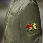 Шеврон 2 шт нашивка на липучці прапор США Херсонський Кавунчик, вишитий патч 5,3х7,6 см - зображення 9