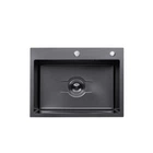 Кухонна мийка Kroner KRP Derby - 5843HM PVD (2,5/0,5 мм)