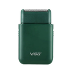 Электробритва шейвер VGR V-390 Waterproof green