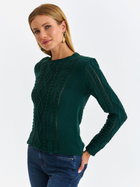 Sweter damski krótki Top Secret SSW3617ZI 34 Zielony (5903411529038) - obraz 4
