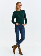 Sweter damski krótki Top Secret SSW3617ZI 40 Zielony (5903411529069) - obraz 3