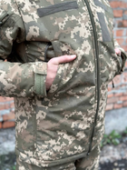 Зимняя куртка тактическая Taslan военная L пиксель - изображение 3