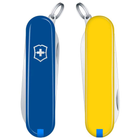 Швейцарский нож Victorinox ESCORT UKRAINE 58мм/6 функций, сине-желтые накладки - изображение 6