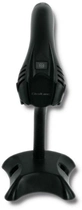 Skaner kodów kreskowych Qoltec Laser 1D, USB ze stojakiem Czarny (50861) (5901878508610) - obraz 2