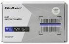 Skaner kodów kreskowych Qoltec Laser 1D, 2D, USB Czarny (50861) (5901878508641) - obraz 5