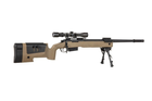 Снайперська гвинтівка Specna Arms M40 SA-S03 Core With Scope and Bipod Tan - изображение 4