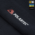 Шапка M-Tac Watch Cap Фліс Light Polartec Dark Navy Blue Size M - зображення 4