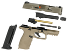 Пістолет ICS BLE-XFG GBB Black/Tan (Страйкбол 6мм) - зображення 15