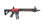 Штурмова гвинтівка Specna Arms M16 SA-V26-M Red Edition Red/Black (Страйкбол 6мм) - зображення 6