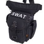 Сумка Tactical 229 Черный тактическая сумка для переноски вещей 7л (TS229-Black) - изображение 4