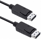 Kabel Qoltec DisplayPort - DisplayPort DP v1.2 0.5 m czarny (5901878503707) - obraz 1