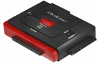Адаптер Qoltec USB 3.0 - IDE/SATA III для диску HDD/SSD 2.5'' Black (5901878506456) - зображення 1