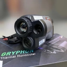Тепловізійний монокуляр HikMicro Gryphon GH25L LRF, 1200 м, 25 мм, лазерний далекомір (600 м), цифрова камера 1080p, Wi-Fi - зображення 1