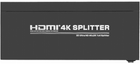 Rozdzielacz Qoltec Splitter HDMI v.1.4 1 x 4 aktywny (5901878504391) - obraz 3