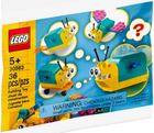 Конструктор LEGO Classic Build Your Own Snail Polybag 36 деталей (30563) (5702016911077) - зображення 1