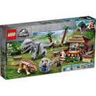 Zestaw klocków Lego Jurassic World Triceratops i zasadzka z pick-upem 371 części (76950) - obraz 2