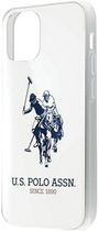 Панель U.S. Polo Assn Shiny Big Logo Collection для Apple iPhone 12 Pro Max White (3700740487556) - зображення 1