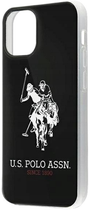 Панель U.S. Polo Assn Shiny Big Logo Collection для Apple iPhone 12 mini Black (3700740487501) - зображення 1