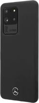 Etui Mercedes Silicone Line do Samsung Galaxy S20 Ultra Black (3700740473580) - obraz 1