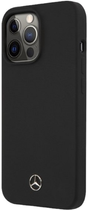 Etui Mercedes Silicone do Apple iPhone 13/13 Pro Black (3666339060428) - obraz 1