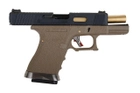 Пістолет WE Glock 19 Force pistol T6 Metal Black GBB (Страйкбол 6мм) - зображення 3
