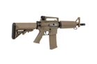Штурмова гвинтівка Specna Arms M4 CQB RRA SA-C02 Core Full-Tan (Страйкбол 6мм) - зображення 4