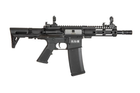 Штурмова гвинтівка Specna Arms M4 SA-C21 PDW CORE Black - зображення 7